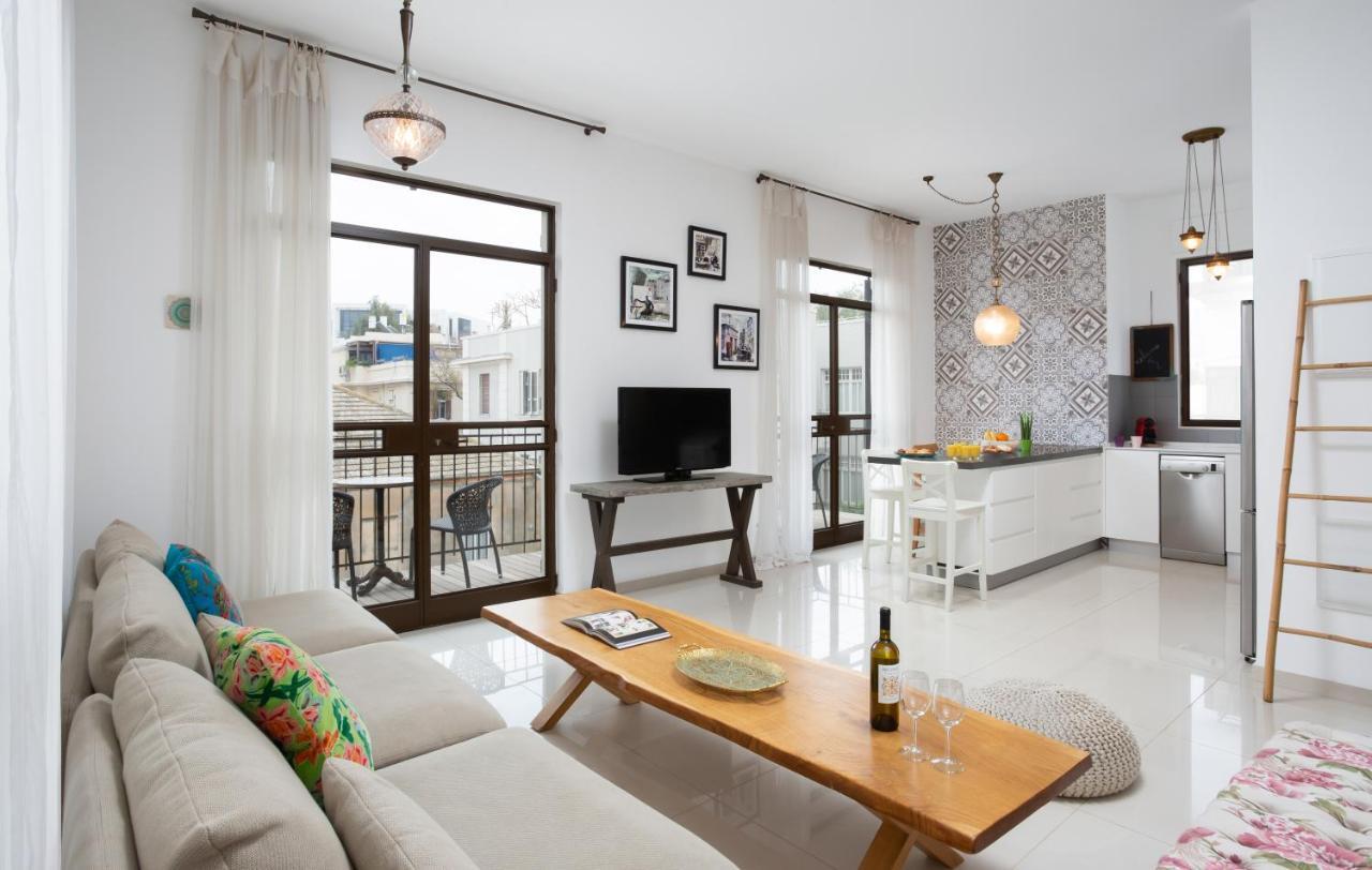 Apartament Modern 2Br With Mamad By Holyguest Tel Awiw Zewnętrze zdjęcie
